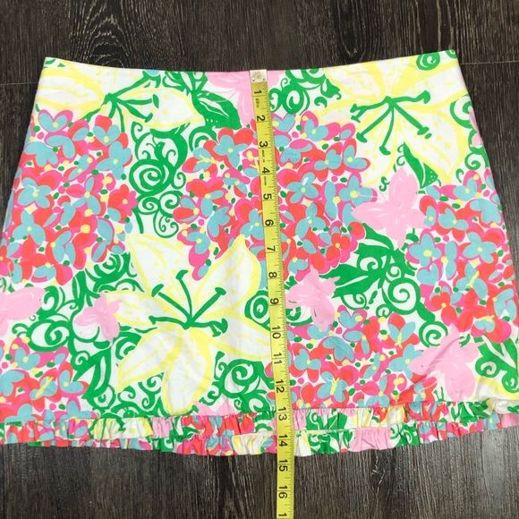 Lilly Pulitzer Callie Ruffle Mini Skirt - Picture 7 of 11